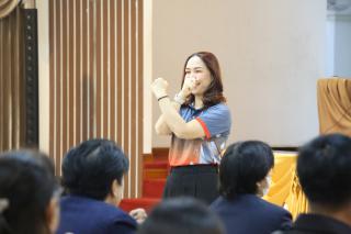 25. กิจกรรมอบรมเชิงปฏิบัติการการออกแบบนวัตกรรมสู่การวิจัยในชั้นเรียน
