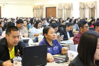 36. กิจกรรมอบรมเชิงปฏิบัติการการออกแบบนวัตกรรมสู่การวิจัยในชั้นเรียน