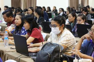 73. กิจกรรมอบรมเชิงปฏิบัติการการออกแบบนวัตกรรมสู่การวิจัยในชั้นเรียน