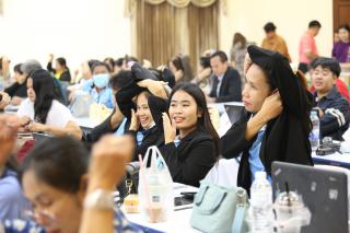 91. กิจกรรมอบรมเชิงปฏิบัติการการออกแบบนวัตกรรมสู่การวิจัยในชั้นเรียน