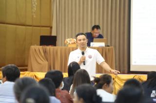 123. กิจกรรมอบรมเชิงปฏิบัติการการออกแบบนวัตกรรมสู่การวิจัยในชั้นเรียน