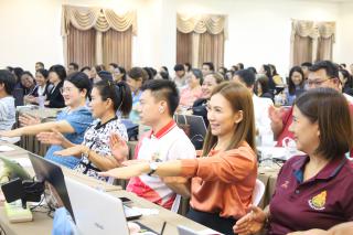 136. กิจกรรมอบรมเชิงปฏิบัติการการออกแบบนวัตกรรมสู่การวิจัยในชั้นเรียน