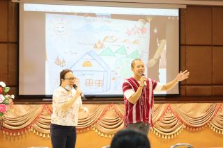 6. การสรุปกิจกรรมและนำเสนอผลงานของครูโรเงรียนตำรวจตระเวนชายแดน และพิธีปิดกิจกรรมการอบรม