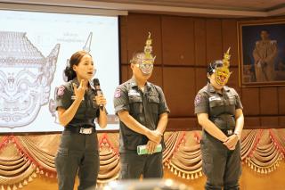 12. การสรุปกิจกรรมและนำเสนอผลงานของครูโรเงรียนตำรวจตระเวนชายแดน และพิธีปิดกิจกรรมการอบรม