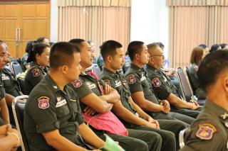 38. การสรุปกิจกรรมและนำเสนอผลงานของครูโรเงรียนตำรวจตระเวนชายแดน และพิธีปิดกิจกรรมการอบรม