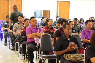 43. การสรุปกิจกรรมและนำเสนอผลงานของครูโรเงรียนตำรวจตระเวนชายแดน และพิธีปิดกิจกรรมการอบรม