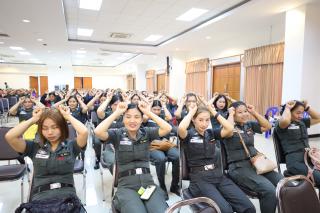 49. การสรุปกิจกรรมและนำเสนอผลงานของครูโรเงรียนตำรวจตระเวนชายแดน และพิธีปิดกิจกรรมการอบรม