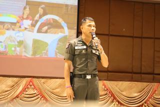56. การสรุปกิจกรรมและนำเสนอผลงานของครูโรเงรียนตำรวจตระเวนชายแดน และพิธีปิดกิจกรรมการอบรม