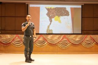 60. การสรุปกิจกรรมและนำเสนอผลงานของครูโรเงรียนตำรวจตระเวนชายแดน และพิธีปิดกิจกรรมการอบรม