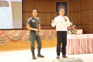 61. การสรุปกิจกรรมและนำเสนอผลงานของครูโรเงรียนตำรวจตระเวนชายแดน และพิธีปิดกิจกรรมการอบรม