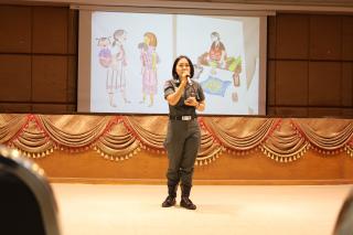 65. การสรุปกิจกรรมและนำเสนอผลงานของครูโรเงรียนตำรวจตระเวนชายแดน และพิธีปิดกิจกรรมการอบรม