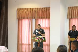 87. การสรุปกิจกรรมและนำเสนอผลงานของครูโรเงรียนตำรวจตระเวนชายแดน และพิธีปิดกิจกรรมการอบรม