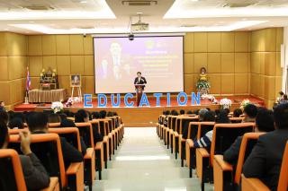 80. สัมมนาวิชาการ "“ความท้าทายการบริหารจัดการศึกษาไทยในยุค Digital Disruption: ทิศทางและนโยบายใหม่ และกิจกรรมบริหารสัมพันธ์"