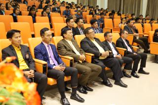 99. สัมมนาวิชาการ "“ความท้าทายการบริหารจัดการศึกษาไทยในยุค Digital Disruption: ทิศทางและนโยบายใหม่ และกิจกรรมบริหารสัมพันธ์"