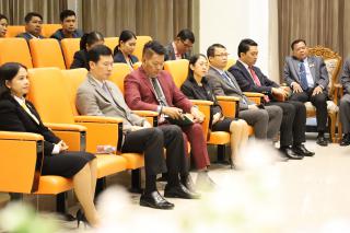 100. สัมมนาวิชาการ "“ความท้าทายการบริหารจัดการศึกษาไทยในยุค Digital Disruption: ทิศทางและนโยบายใหม่ และกิจกรรมบริหารสัมพันธ์"