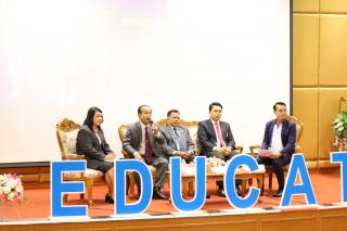 165. สัมมนาวิชาการ "“ความท้าทายการบริหารจัดการศึกษาไทยในยุค Digital Disruption: ทิศทางและนโยบายใหม่ และกิจกรรมบริหารสัมพันธ์"