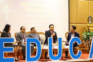 172. สัมมนาวิชาการ "“ความท้าทายการบริหารจัดการศึกษาไทยในยุค Digital Disruption: ทิศทางและนโยบายใหม่ และกิจกรรมบริหารสัมพันธ์"