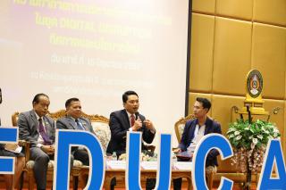 173. สัมมนาวิชาการ "“ความท้าทายการบริหารจัดการศึกษาไทยในยุค Digital Disruption: ทิศทางและนโยบายใหม่ และกิจกรรมบริหารสัมพันธ์"