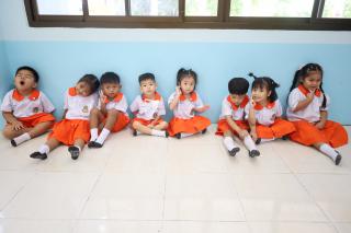 124. พิธีไหว้ครู โรงเรียนอนุบาลราชภัฏกำแพงเพชร