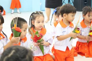 125. พิธีไหว้ครู โรงเรียนอนุบาลราชภัฏกำแพงเพชร