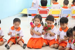 129. พิธีไหว้ครู โรงเรียนอนุบาลราชภัฏกำแพงเพชร