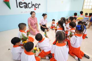 130. พิธีไหว้ครู โรงเรียนอนุบาลราชภัฏกำแพงเพชร