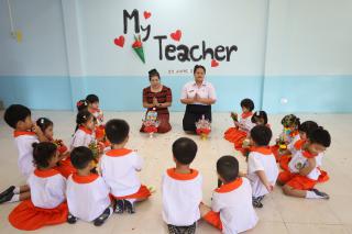 134. พิธีไหว้ครู โรงเรียนอนุบาลราชภัฏกำแพงเพชร