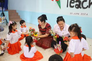 140. พิธีไหว้ครู โรงเรียนอนุบาลราชภัฏกำแพงเพชร