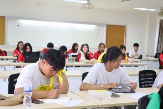 34. กิจกรรมเตรียมความพร้อมนักศึกษาปี 1 โปรแกรมวิชาวิทยาศาสตร์ทั่วไป