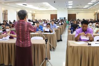 22. กิจกรรมอบรมเชิงปฏิบัติการ "การออกแบบวิธีจัดการเรียนรู้แบบบูรณาการ"