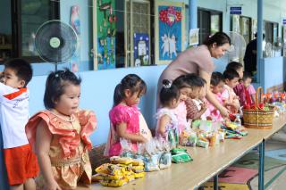 11. กิจกรรมวันเข้าพรรษา โรงเรียนอนุบาลราชภัฏกำแพงเพชร ปีการศึกษา 2567