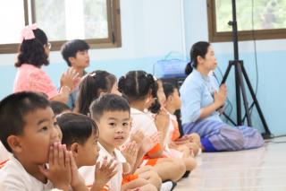 96. กิจกรรมวันเข้าพรรษา โรงเรียนอนุบาลราชภัฏกำแพงเพชร ปีการศึกษา 2567