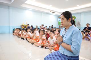 102. กิจกรรมวันเข้าพรรษา โรงเรียนอนุบาลราชภัฏกำแพงเพชร ปีการศึกษา 2567