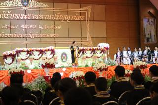 45. บรรยากาศการฝึกซ้อมพิธีพระราชทานปริญญาบัตร ประจำปีการศึกษา 2564-2565 ณ มหาวิทยาลัยราชภัฏกำแพงเพชร