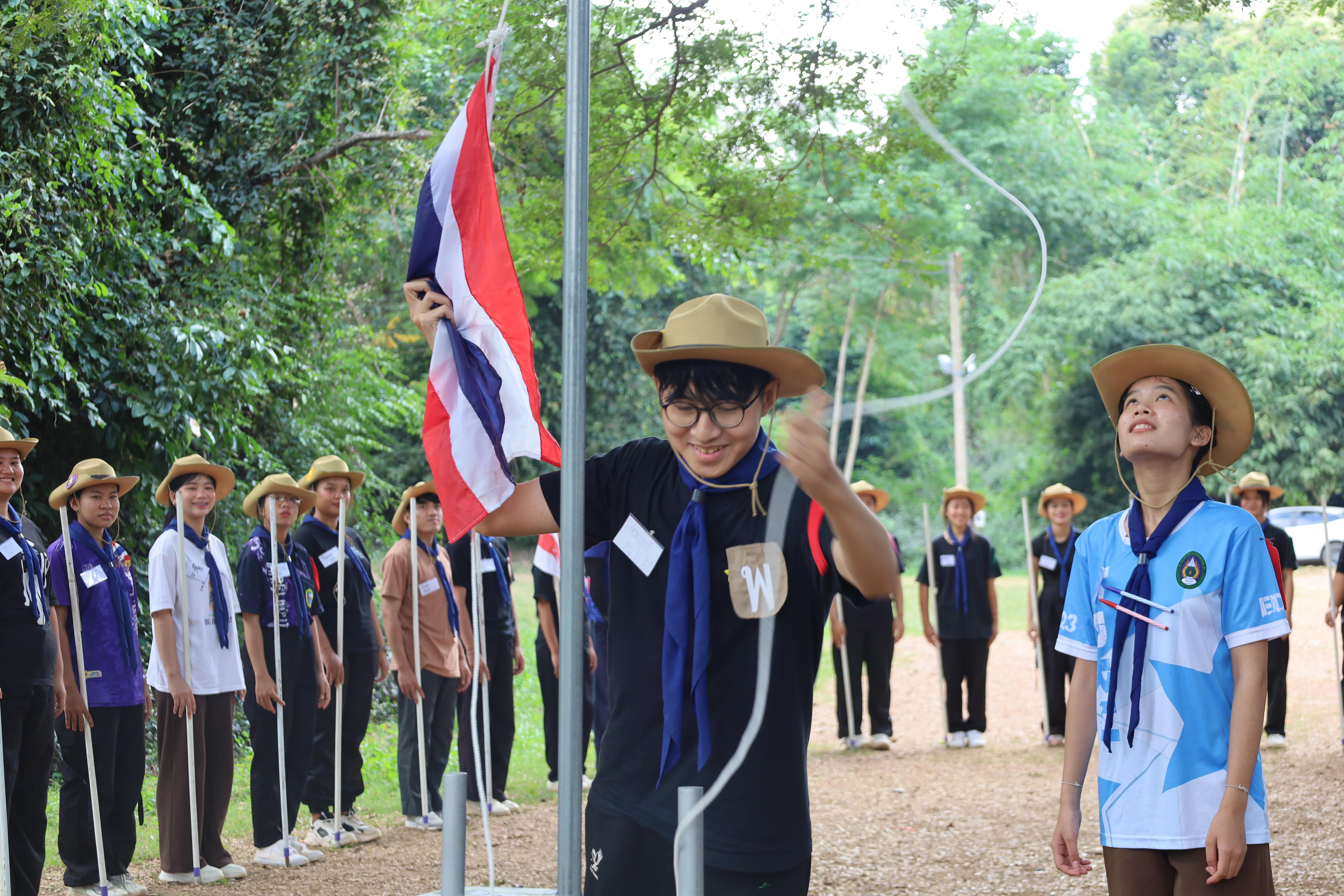 96. การฝึกอบรมบุคลากรทางการลูกเสือ ขั้นความรู้เบื้องต้น รุ่นที่ 4