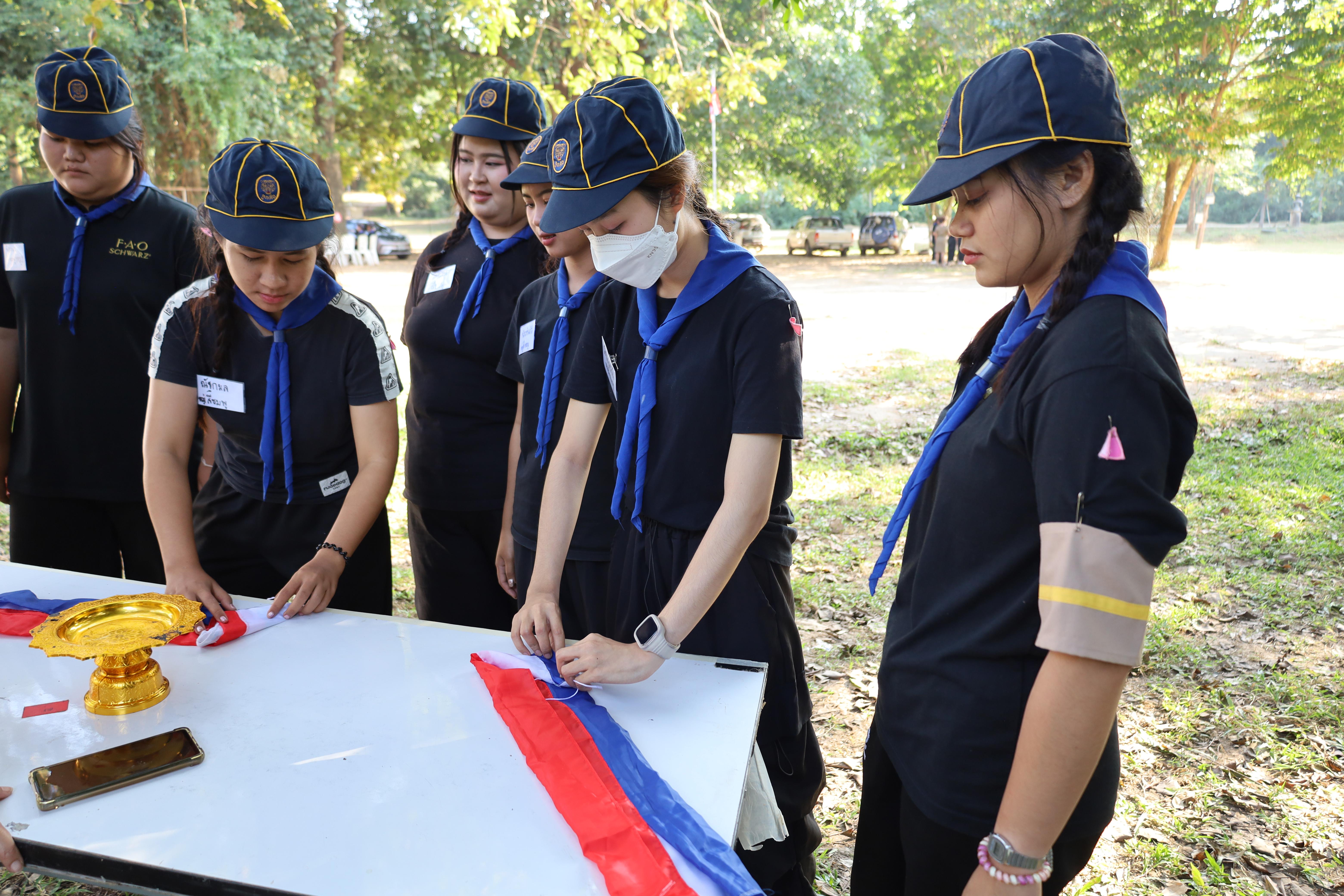 266. การฝึกอบรมบุคลากรทางการลูกเสือ ขั้นความรู้เบื้องต้น รุ่นที่ 5
