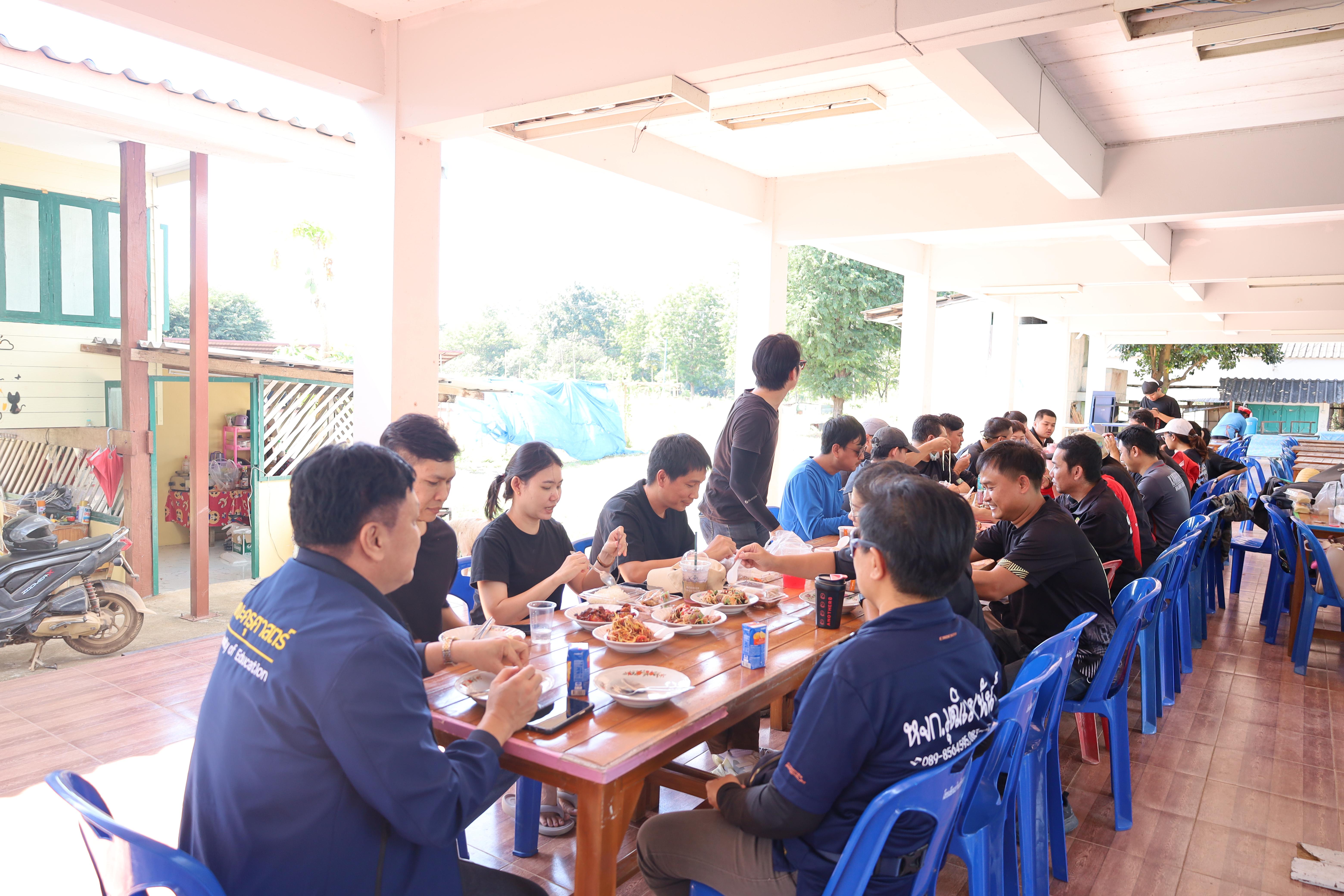 421. กิจกรรมเตรียมความพร้อมค่ายยจิตอาสาครุศาสตร์สัมพันธ์มหาวิทยาลัยราชภัฏภาคเหนือ