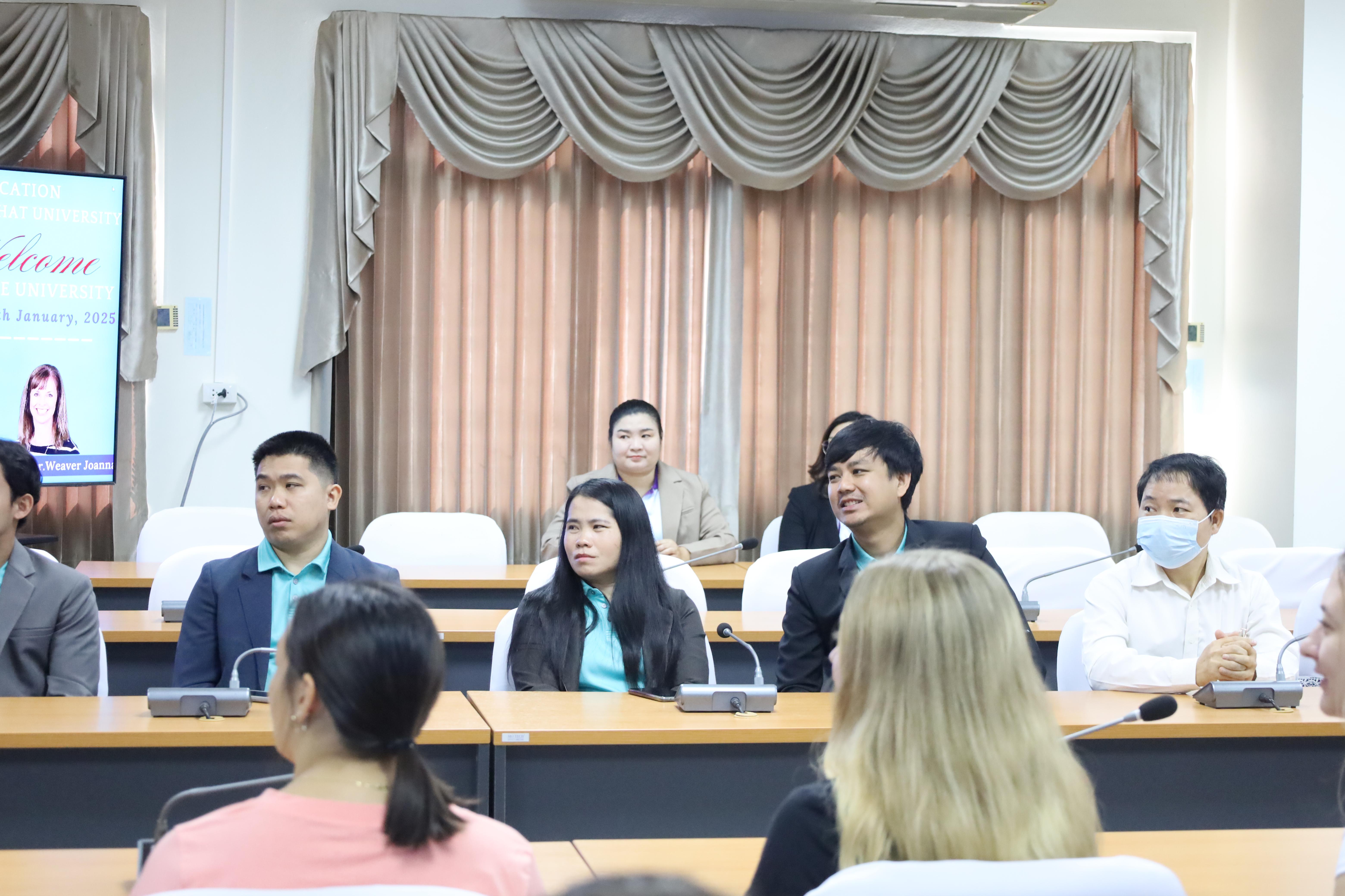 27. ต้อนรับคณะอาจารย์และนักศึกษาจาก Bowling Green State University (BGSU) รัฐ Ohio ประเทศอเมริกา