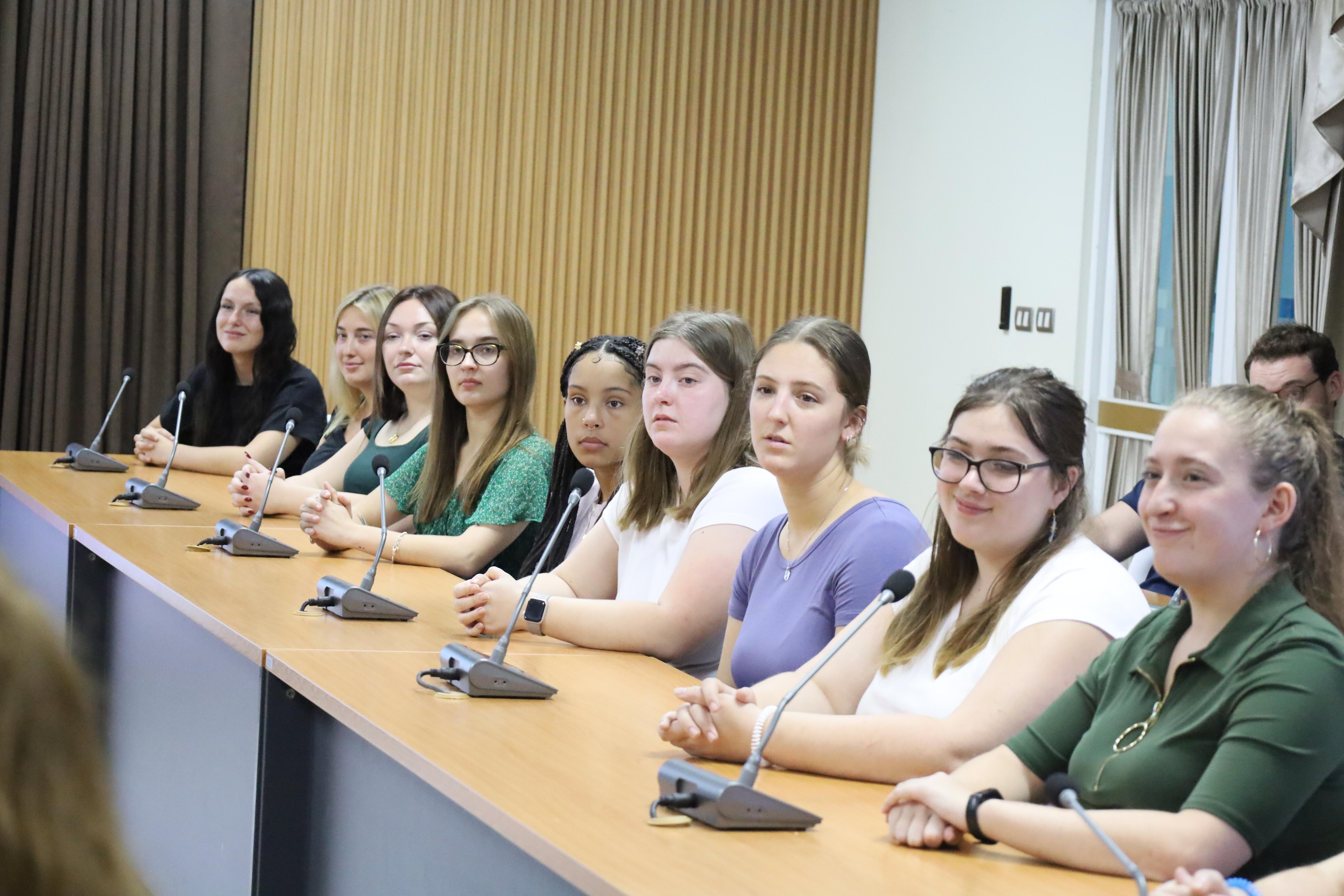 33. ต้อนรับคณะอาจารย์และนักศึกษาจาก Bowling Green State University (BGSU) รัฐ Ohio ประเทศอเมริกา