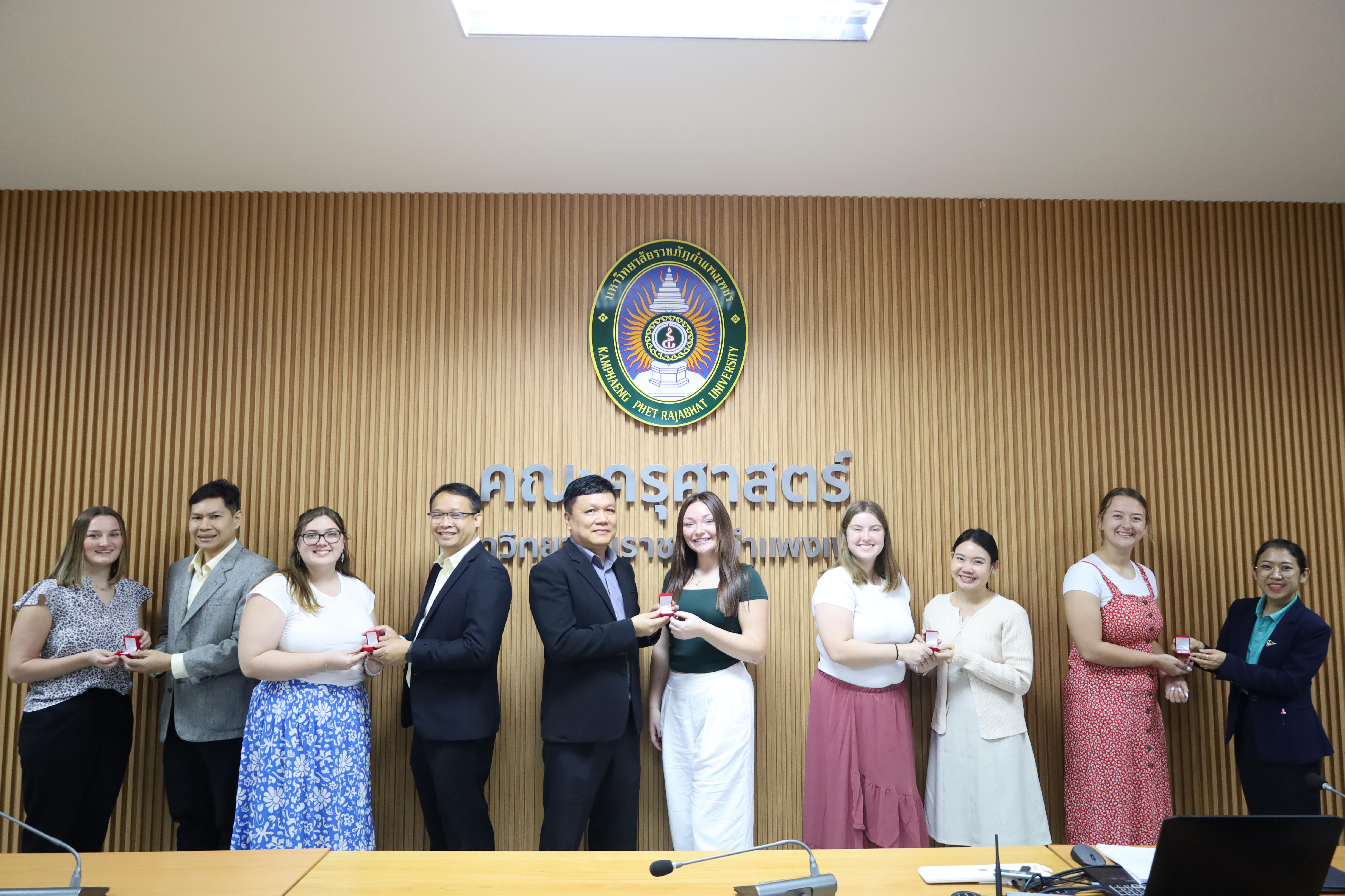 65. ต้อนรับคณะอาจารย์และนักศึกษาจาก Bowling Green State University (BGSU) รัฐ Ohio ประเทศอเมริกา