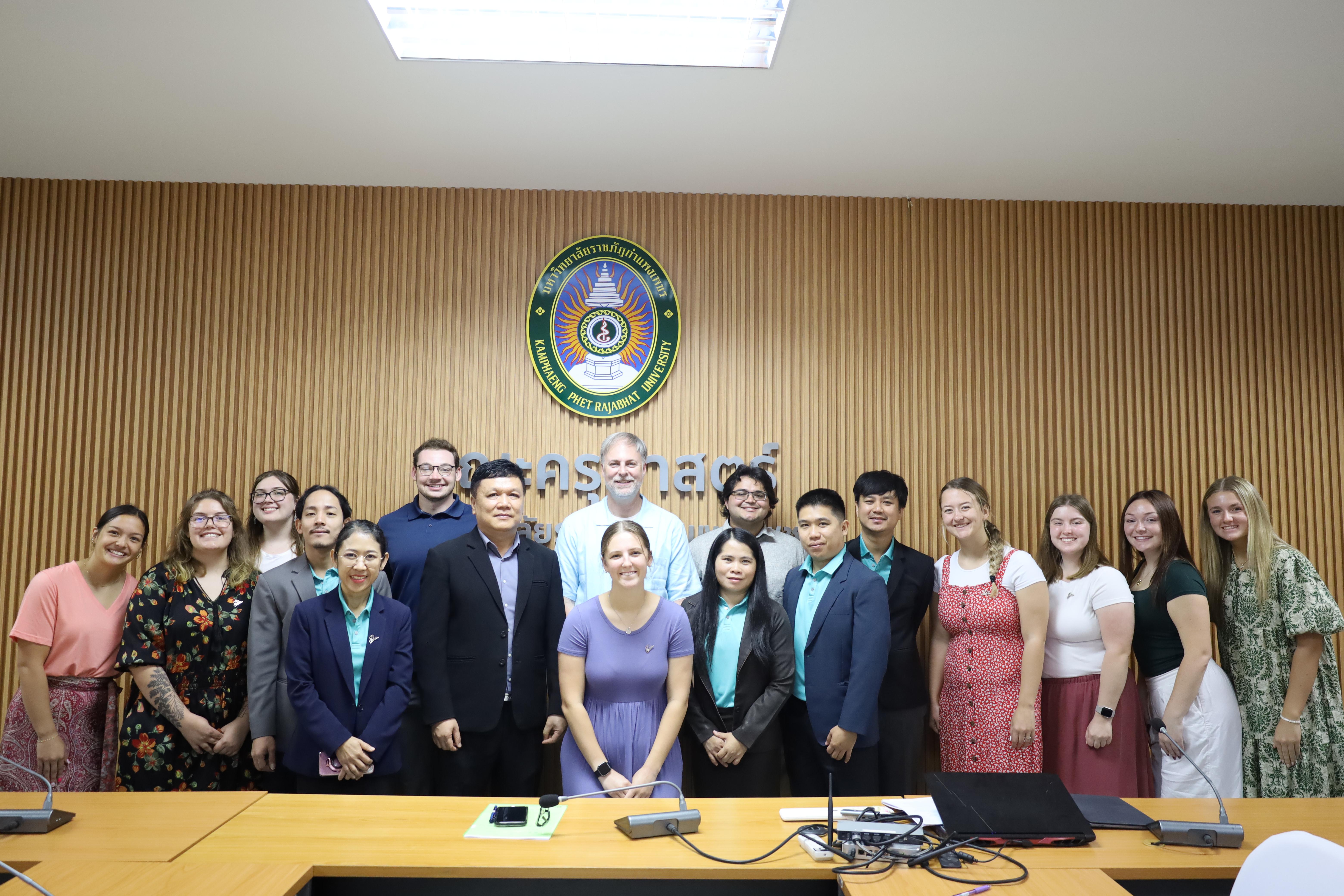 80. ต้อนรับคณะอาจารย์และนักศึกษาจาก Bowling Green State University (BGSU) รัฐ Ohio ประเทศอเมริกา