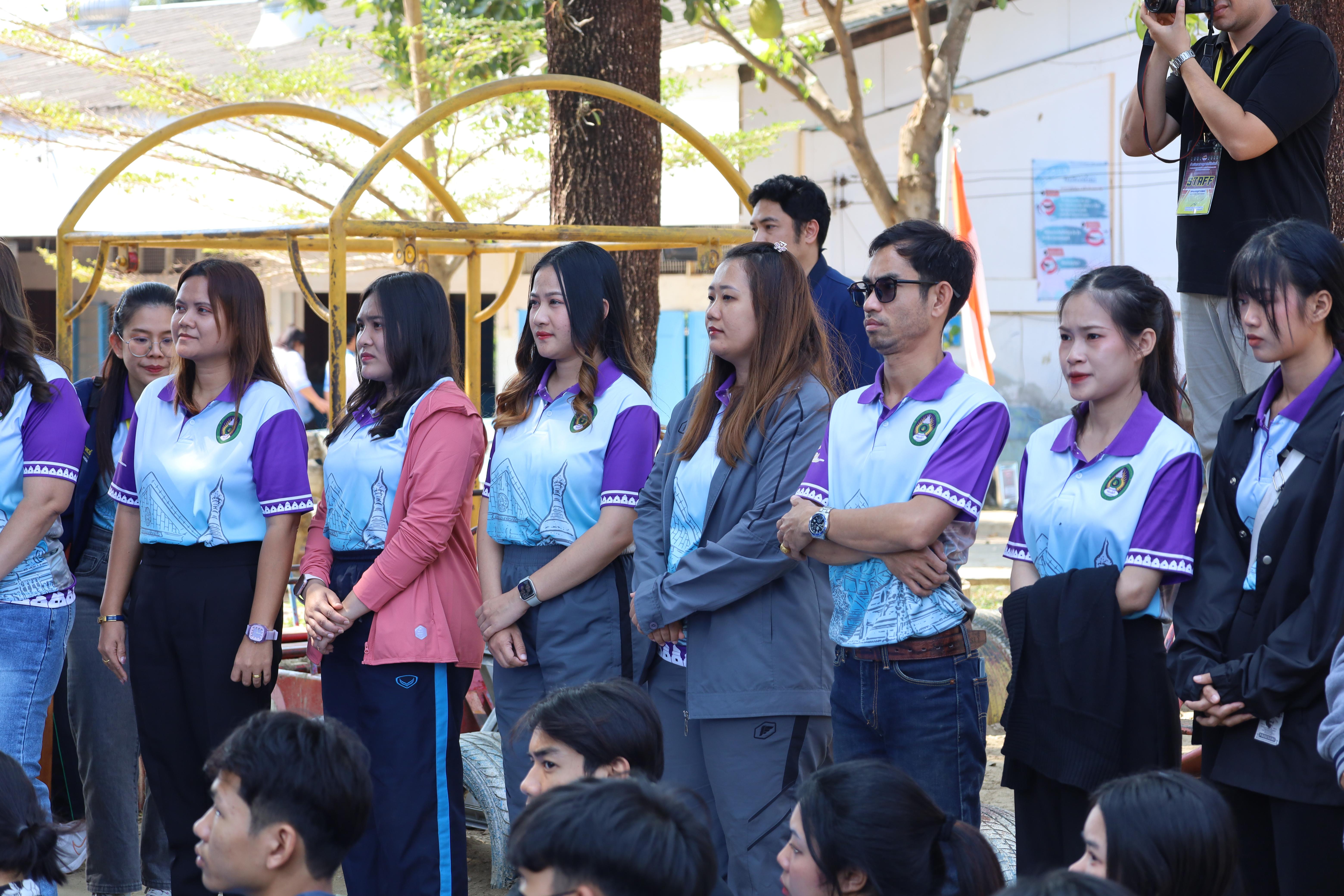 495. กิจกรรมค่ายจิตอาสาครุศาสตร์สัมพันธ์ 8 มหาวิทยาลัยราชภัฏภาคเหนือ ครั้งที่ 9 และพิธีเปิด