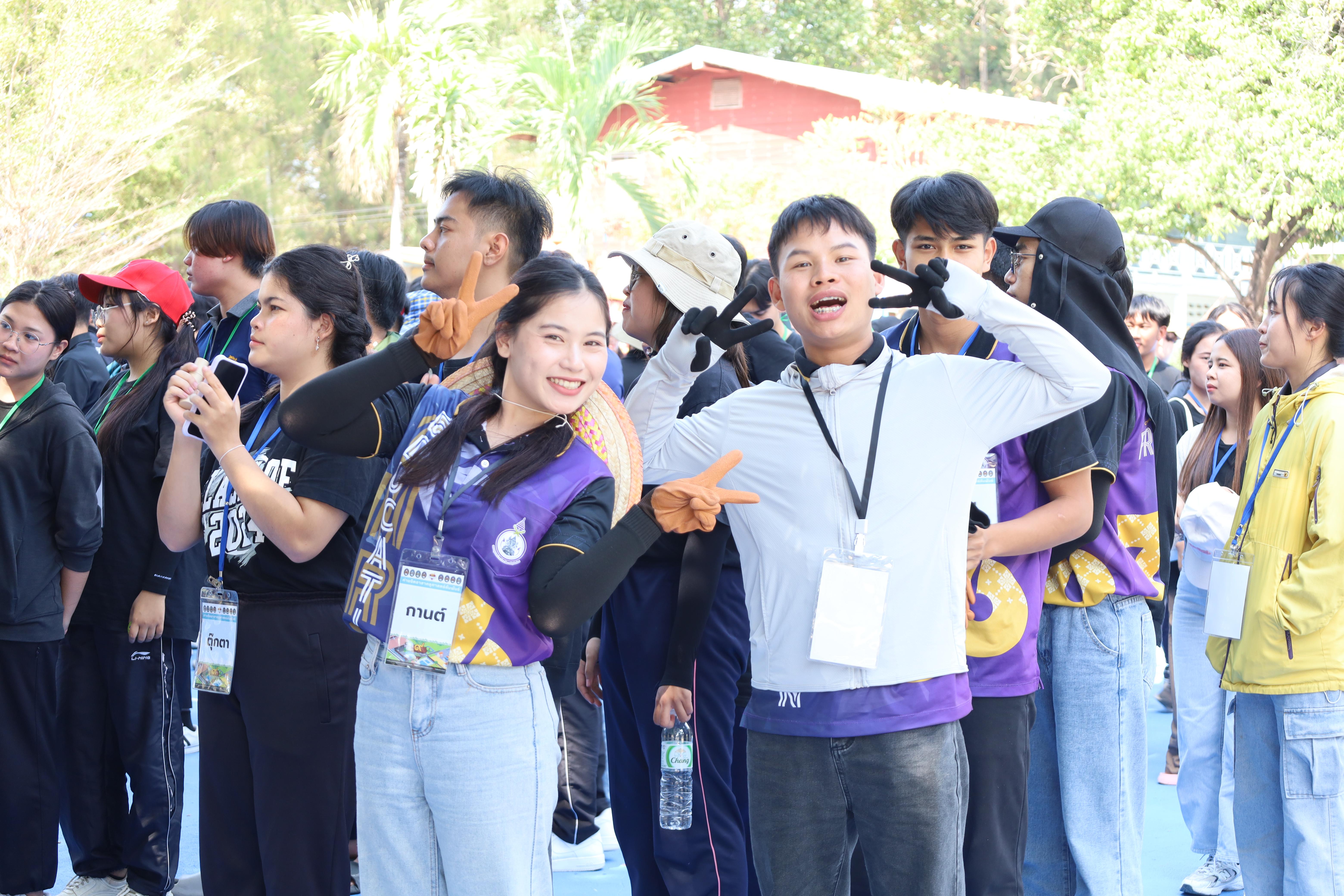 571. กิจกรรมค่ายจิตอาสาครุศาสตร์สัมพันธ์ 8 มหาวิทยาลัยราชภัฏภาคเหนือ ครั้งที่ 9 และพิธีเปิด