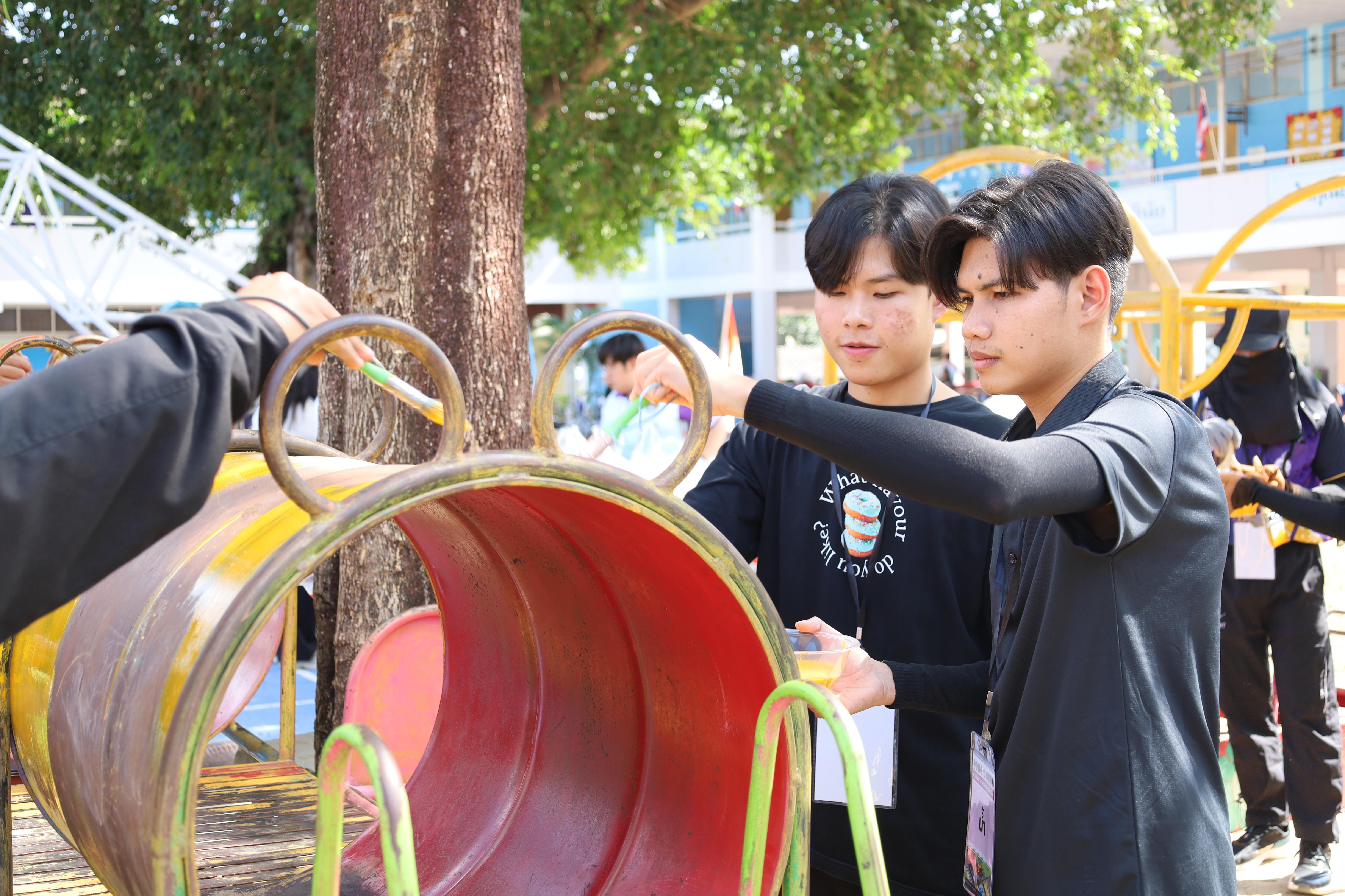 624. กิจกรรมค่ายจิตอาสาครุศาสตร์สัมพันธ์ 8 มหาวิทยาลัยราชภัฏภาคเหนือ ครั้งที่ 9 และพิธีเปิด