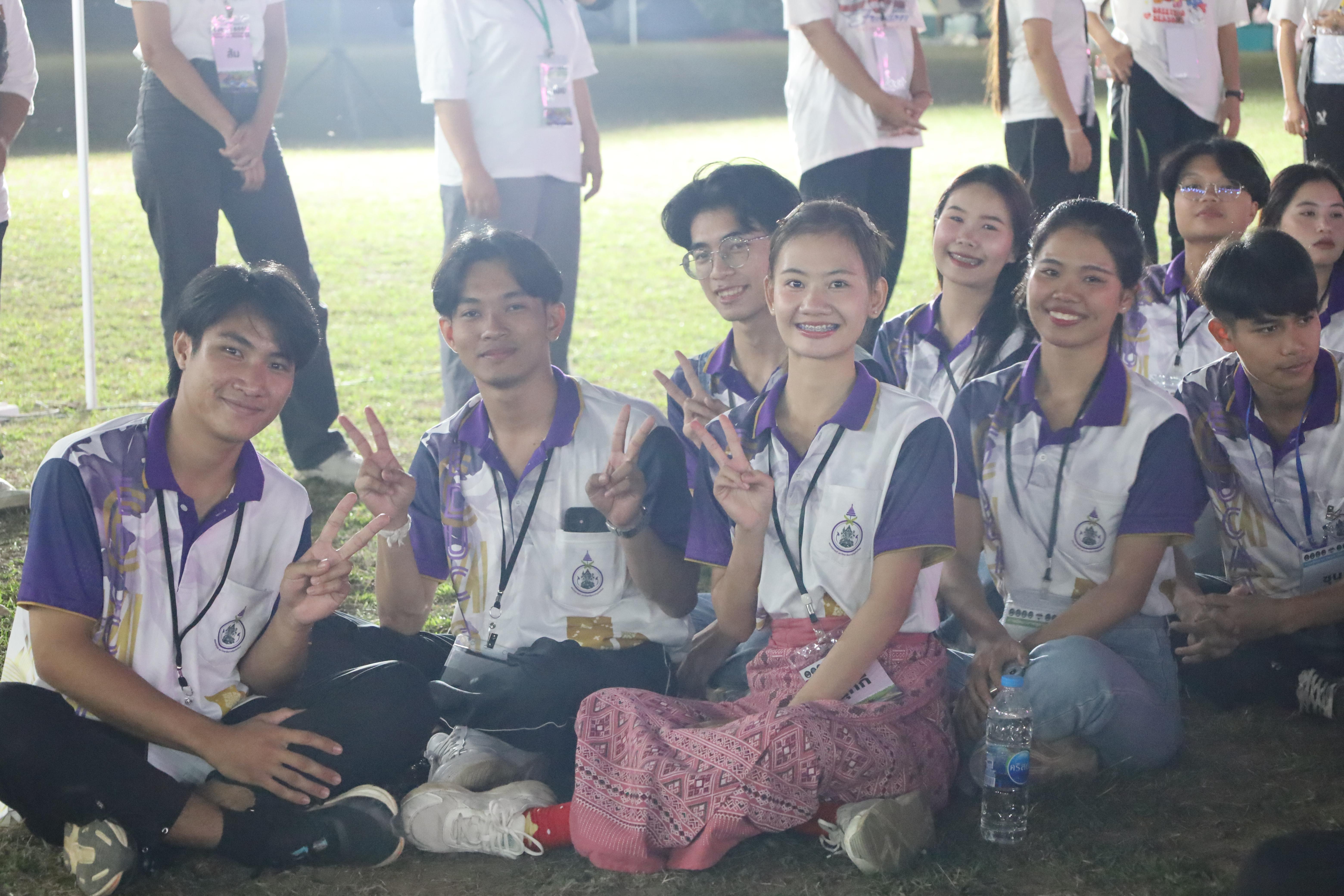 716. กิจกรรมค่ายจิตอาสาครุศาสตร์สัมพันธ์ 8 มหาวิทยาลัยราชภัฏภาคเหนือ ครั้งที่ 9 และพิธีเปิด