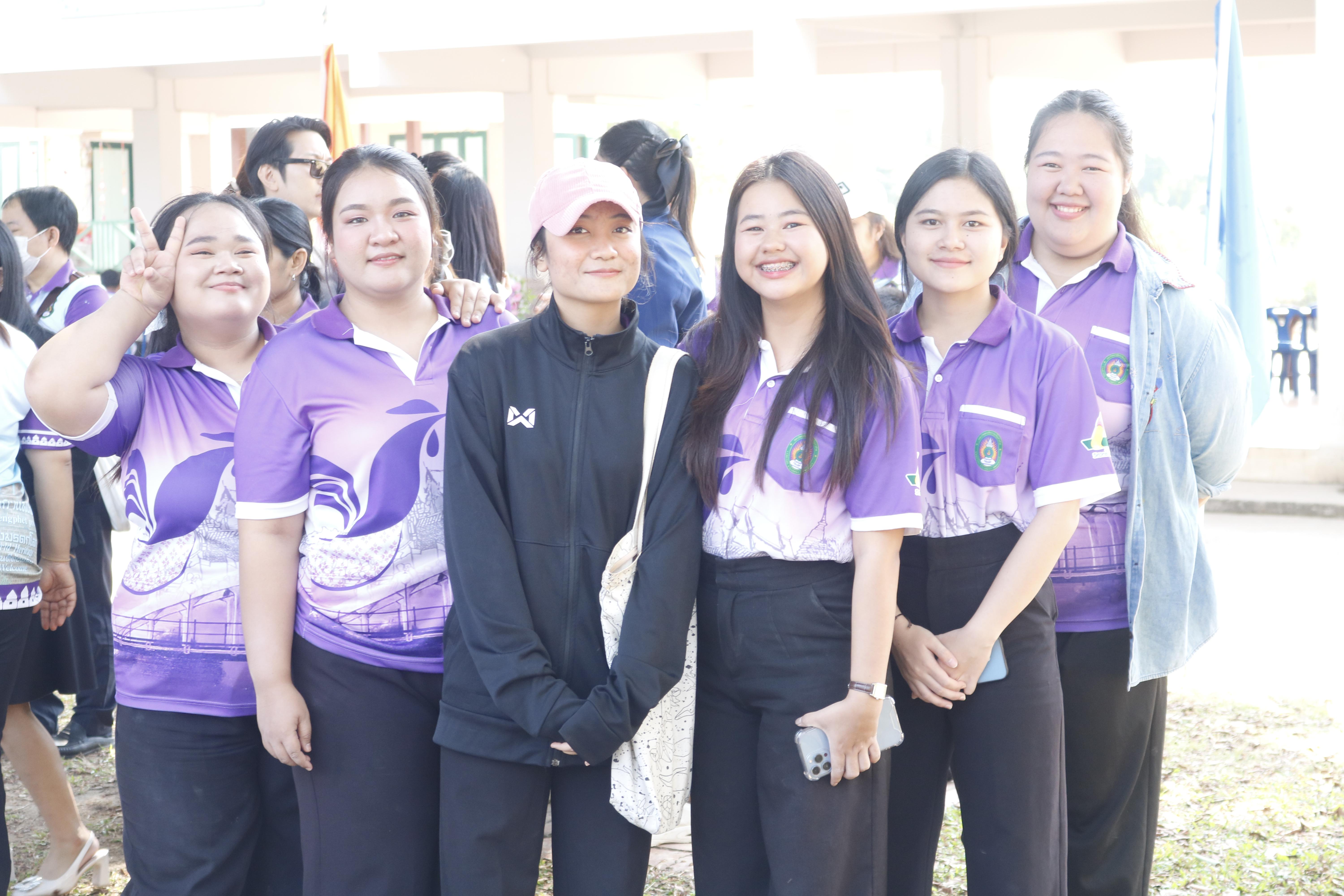 938. กิจกรรมค่ายจิตอาสาครุศาสตร์สัมพันธ์ 8 มหาวิทยาลัยราชภัฏภาคเหนือ ครั้งที่ 9 และพิธีเปิด