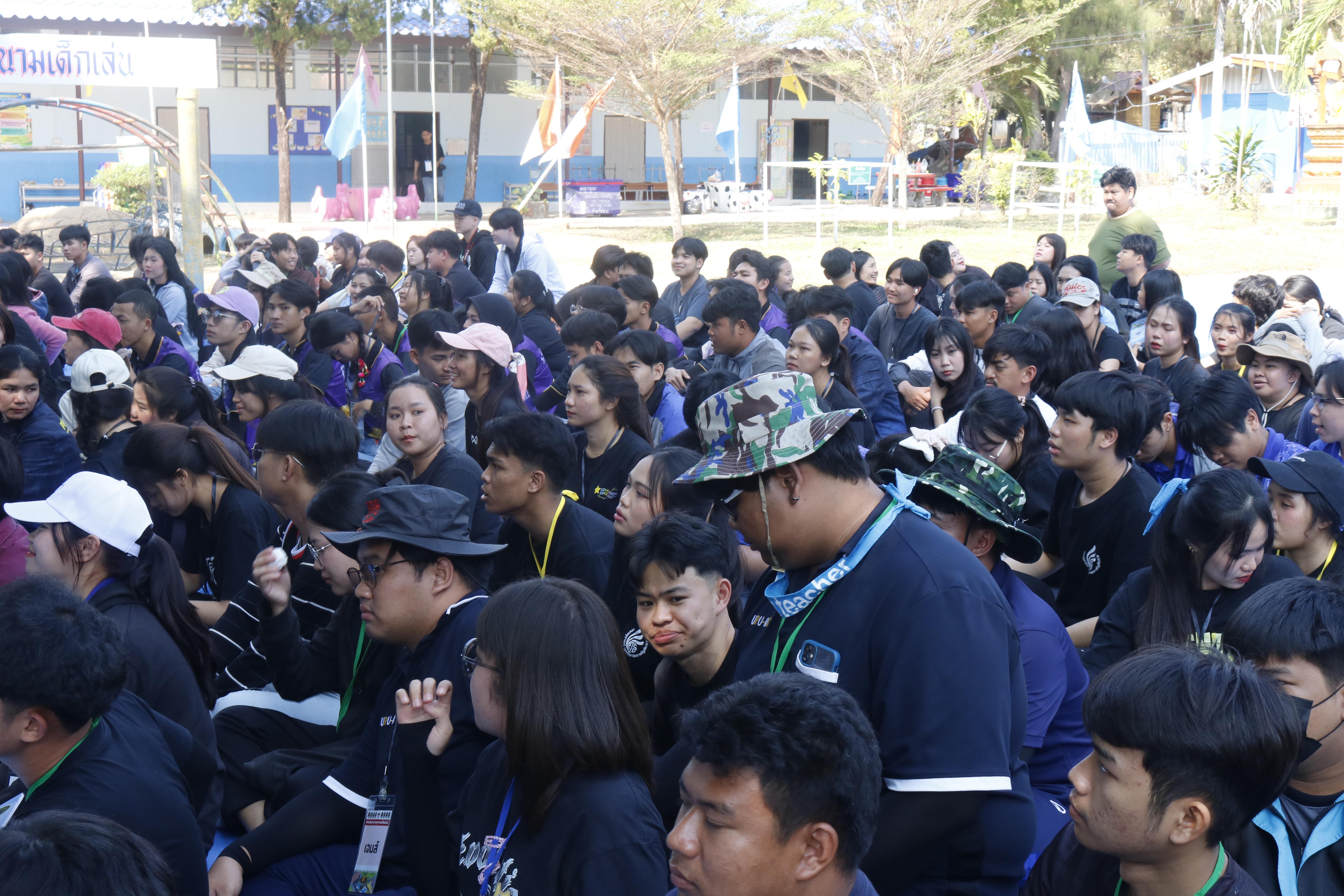 948. กิจกรรมค่ายจิตอาสาครุศาสตร์สัมพันธ์ 8 มหาวิทยาลัยราชภัฏภาคเหนือ ครั้งที่ 9 และพิธีเปิด