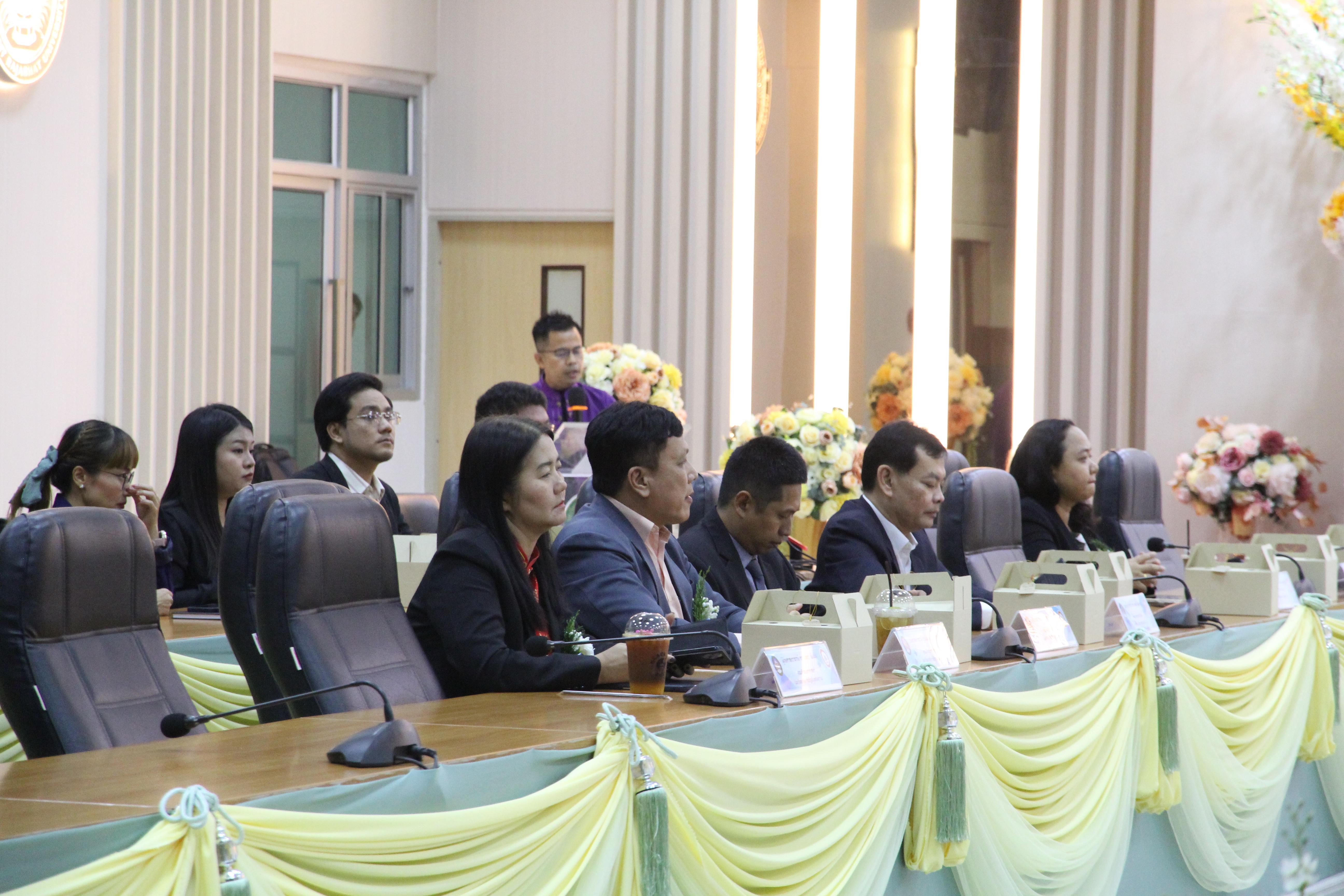 5. กิจกรรมการทำบันทึกข้อตกลงความร่วมมือทางวิชาการคณะครุศาสตร์ มหาวิทยาลัยราชภัฏภาคเหนือ