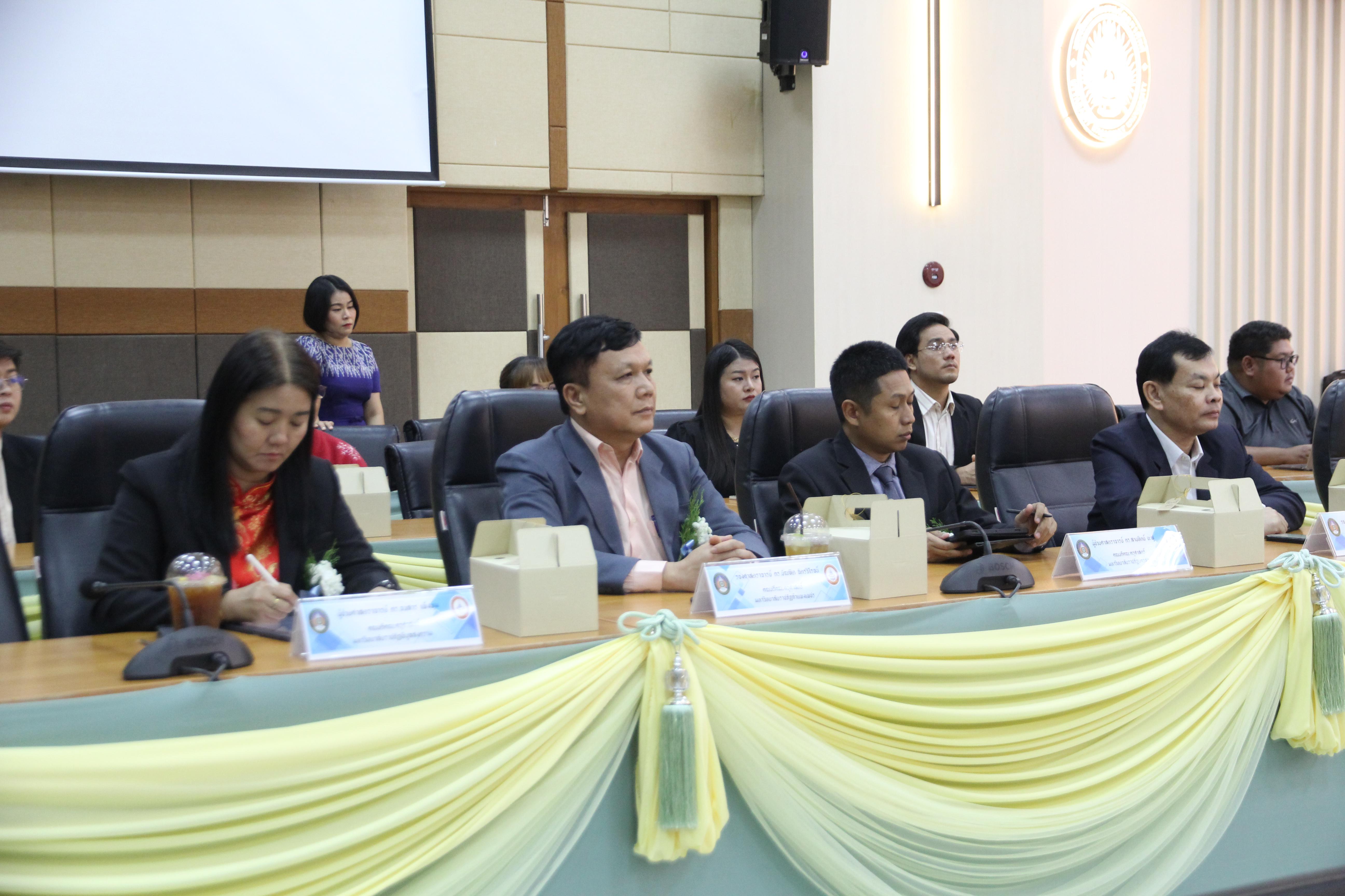 8. กิจกรรมการทำบันทึกข้อตกลงความร่วมมือทางวิชาการคณะครุศาสตร์ มหาวิทยาลัยราชภัฏภาคเหนือ