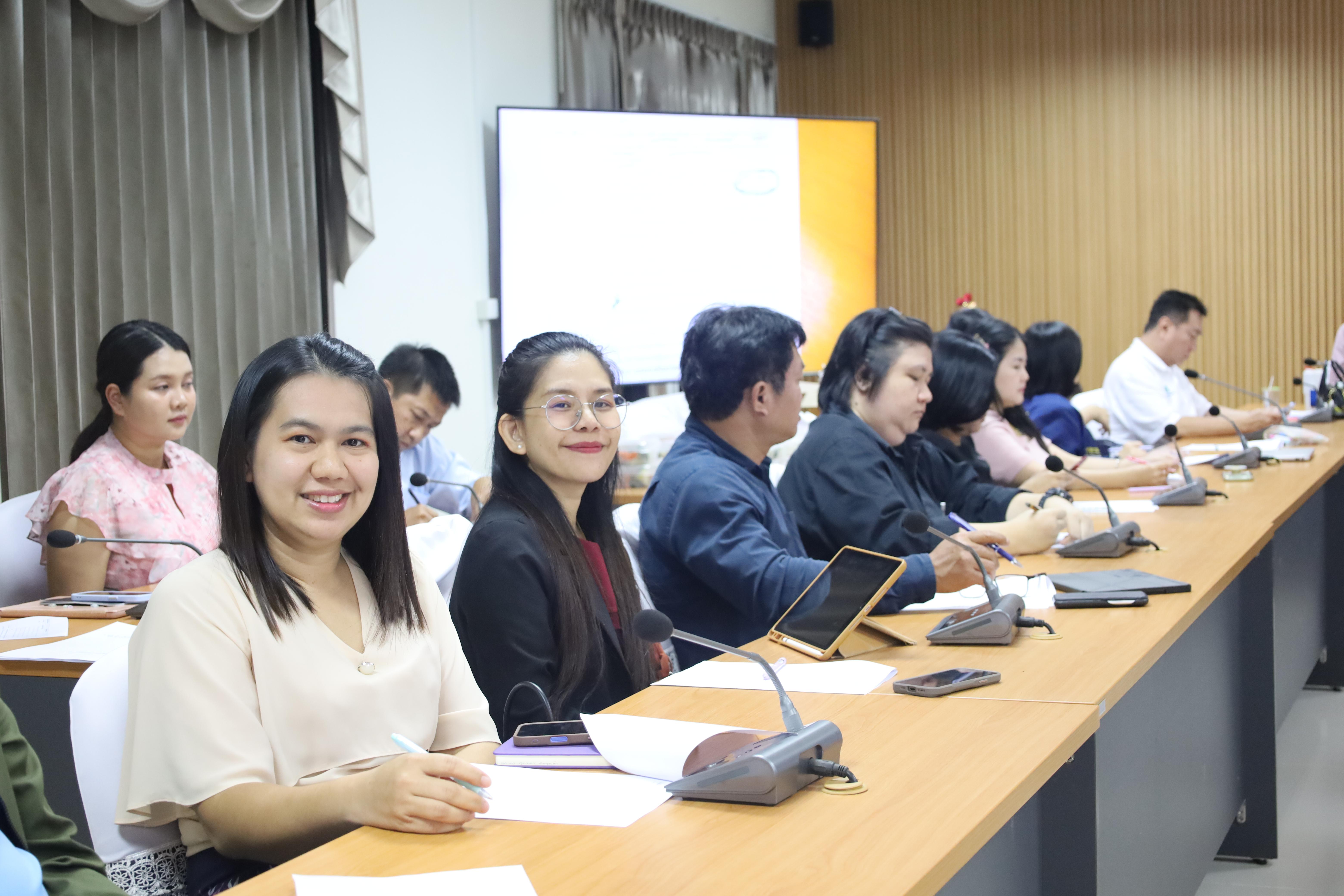 10. การประชุมการปรับแก้หลักสูตรตามข้อเสนอแนะของ สป.อว. และแนวทางการพัฒนาอาจารย์ที่ไม่มีวุฒิทางการศึกษา